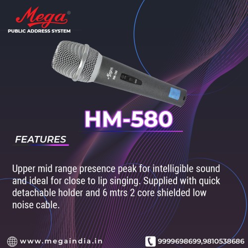 HM 580 P.A. Microphones